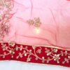 Vestuário completo de noiva indiana luxo Lehenga Choli Dupatta Gold Shakti
