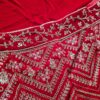 Vestuário completo de noiva indiana luxo Lehenga Choli Dupatta Gold Shakti