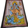 Colcha indiana ou painel de algodão estampa de Kali e Shiva color