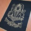 Panô de Lord Shiva preto e dourado 100cm