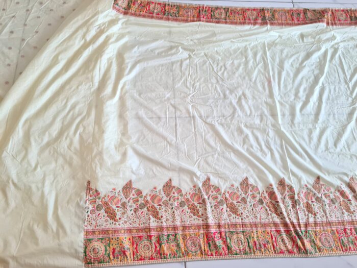 Saree Banarasi Art Silk de seda modelo Royal Mor Haathi