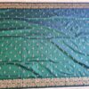 Saree Banarasi Art Silk de seda verde modelo Gold Panna Rani