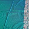Saree Banarasi Art Silk de seda verde modelo Gold Panna Rani