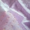 Saree luxuoso de Organza de seda lilás modelo Lavanya Mayuri