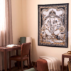 Panô indiano Coleção Gold Mix estampa Ganesha 100cm
